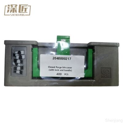 qualidade  2040000217 NCR Closed Purge Bin Cover with Lock and Handle ATM Machine Parts for NCR S1 Reject Cassette 4450693308 445-0693308 Fábrica