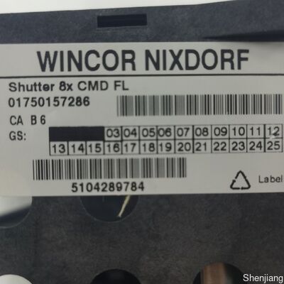 Wincor 1750157286 8x CMD FL Obturador 2060 2070 cineo ATM Peças de máquina