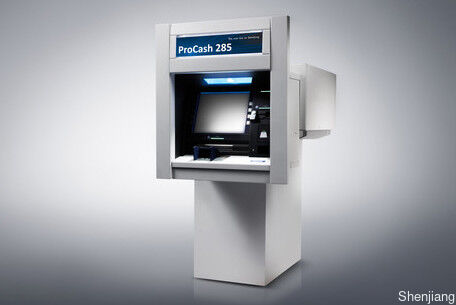 1750069820 Wincor Nixdorf Procash 285 IDKG Montagem do obturador Peças sobressalentes do caixote automático