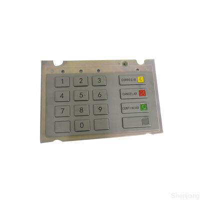 Peças de ATM Novas Originais Wincor Nixdorf Teclado EPP V6 ESP América do Sul CES 01750159523 1750159523