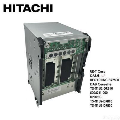 Cassete dupla de reciclagem de dinheiro Hitachi UR-T com contagem automatizada de notas e alta capacidade de dinheiro para ATM SR7500