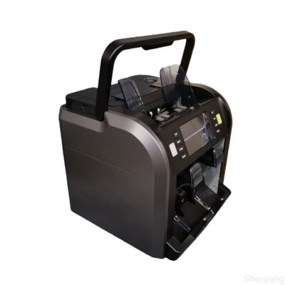 Máquina de contagem de notas recarregável com cabo SJ-668 com número de série