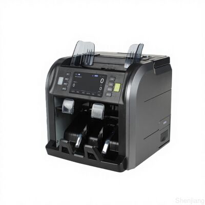 Detector portátil de notas multimoedas SJ668 com impressora e garantia vitalícia