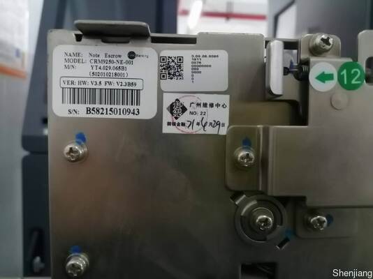 Peças da Máquina ATM GRG Banking H68N Cofre de Notas CRM9250-NE-001 YT4.029.065