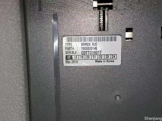 7000000145 Peças para Máquina ATM Hyosung REJEITAR CASSETE Peças para Equipamento ATM