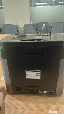 Máquina de Classificação de Notas Recarregável com Peças de Reposição Grátis Smart 2CIS Handle SJ-668L de Bolso Duplo Com Número de Série