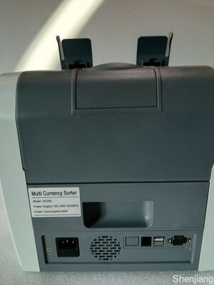 Multi Currency Sorter XC200 Pockets Money Counting Machine Display LED Tunnel Sorting Devices