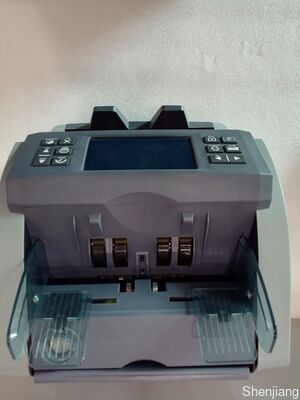 SH-07C Tela sensível ao toque de 4,3 polegadas Display LED Detector de contagem CIS duplo Máquina de contagem de notas mistas 2CIS