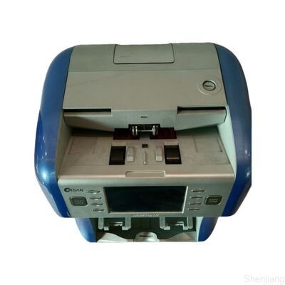 Máquina de Classificação de Notas Bancárias Kisan Contador de Dinheiro Detector Preto com Visor LED N16H05-Z15601