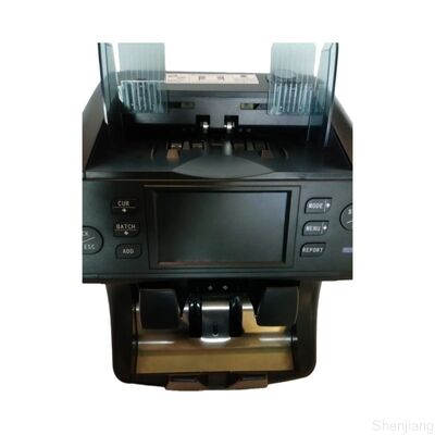 SH-208C-2CIS Metal Mix Pocket Value Counter Financial Bank Equipment with Money Detector for Cash Management NT808251100550001