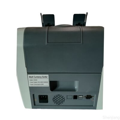 Multi Currency Sorter XC200 Pockets Money Counting Machine Display LED Tunnel Sorting Devices