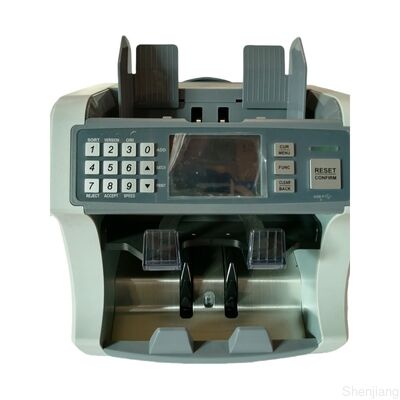 Multi Currency Sorter XC200 Pockets Money Counting Machine Display LED Tunnel Sorting Devices