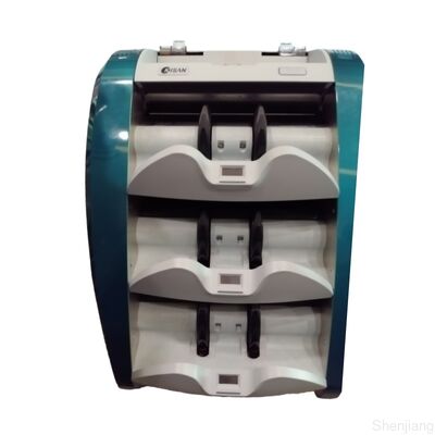 Máquina de classificação de notas de banco Kisan Detector de dinheiro Blue Smart K3 S16E01-3659