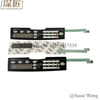 Contador de Notas Glory GFB810 GFB820 Dez Teclas  Número da Peça 4A16-T039