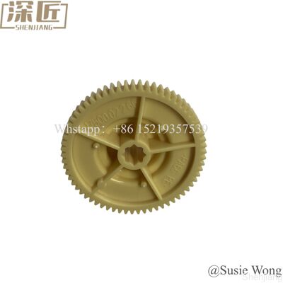 Novo original atm gear 1750002266 engrenagem 18t/65t bandeja de entrada de engrenagem 1750291697 kit de engrenagem diebold nixdorf dn 400 450