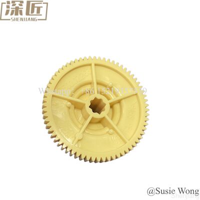 Novo original atm gear 1750002266 engrenagem 18t/65t bandeja de entrada de engrenagem 1750291697 kit de engrenagem diebold nixdorf dn 400 450