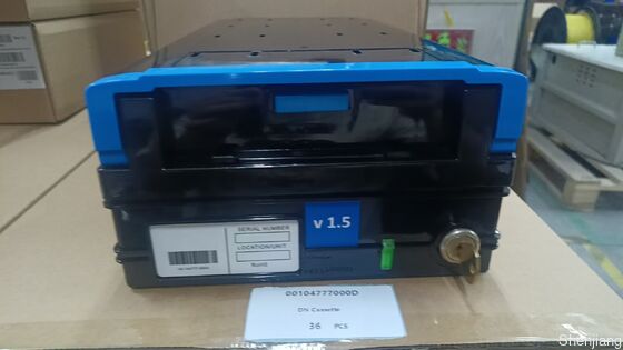 Peças Novas para Caixa Eletrônico Diebold 00104777000D Diebold Nixdorf AFD 1.5 Cassete de Dinheiro com Trava de Metal 00-104777000D