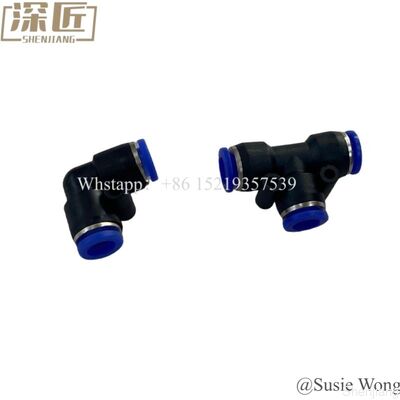 009-0027931 Peças para Máquina ATM NCR S2 Picker 90 Conector de Tubo de Vácuo em Ângulo Reto 0090027931