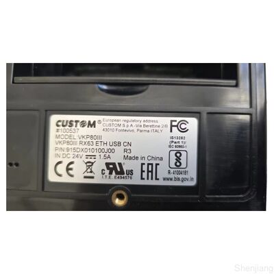 Impressora de Quiosque CUSTOM VKP80III Conectores Laterais Ethernet/USB 915DX010100J00
