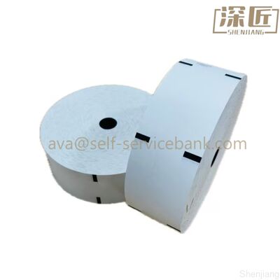 Diebold ATM Parts DN Series CS Series 3.15"W x 2,500' 01750393639 Thermal ATM Receipt Paper Black Image with Sense Marks