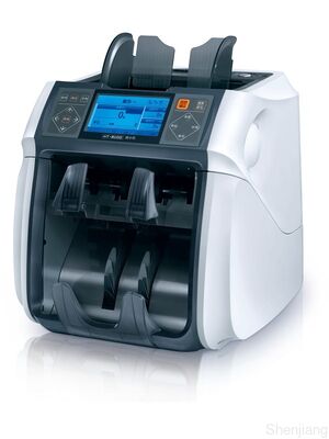 Bolso livre do dobro de Smart CIS Banknote Sorter Machine SJ-9100 da manutenção