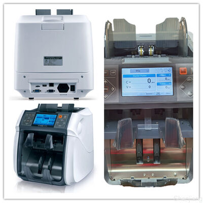 Máquina de Classificação de Cédulas de 95 Moedas Máquina de Contagem de Notas Usada em Bancos