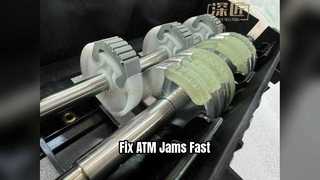 Eixo do rolo de alimentação Hyosung corrige tempo de inatividade do ATM